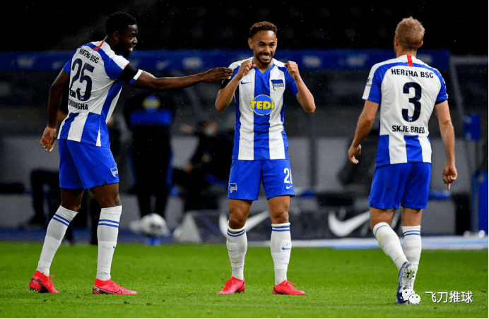  柏林赫塔防守漏洞，三球不敌莱比锡红牛